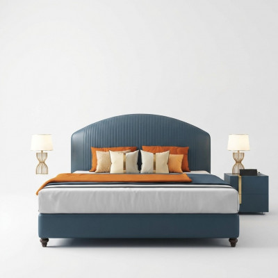 Bett Këssen Design Luxus Metall Duebel Better Bestietnes Schlof Zëmmer Blo