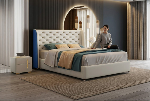 Bett Këssen Design Luxus Duebel Hotel Better Schlofzëmmer Lieder Modern