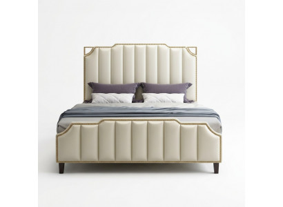 Bett Këssen Design Luxus Duebel Hotel Better Bestietnes 180x200cm Schlofzëmmer