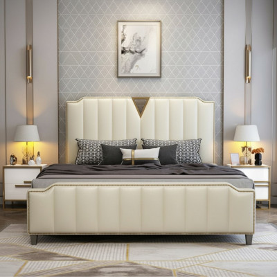 Designer Bett 180x200 Lieder Hotel Metal Better Deko Duebel Schlofzëmmer