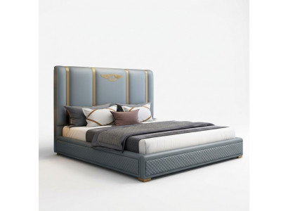 Bett Këssen Design Luxus Metall Duebel Better Hotel Bestiet Schlofzëmmer