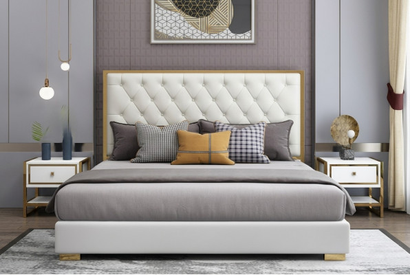 Designer-Bett, Schlofzëmmer, Better, Hotel, Lieder, Luxus, Polster, Sëtz, Bettgestell