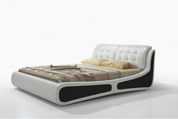 Bett Këssen Design Luxus Duebel Better Wäiss 180x200cm Schlofzëmmer Lieder