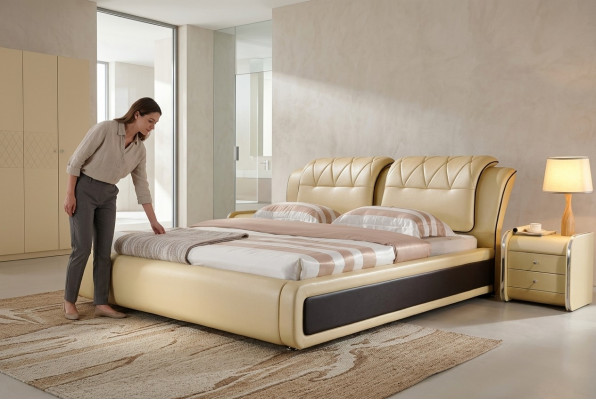 Luxus Schlofkummer Bett Polster Design Duebel Hotelbette Liederbett