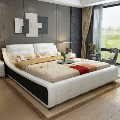 Design-Bett Schlofzëmmer Better Textil Hotel Luxus Polster Miwwelen Stoff Miwwelen