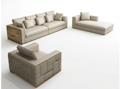 Design Luxus Sofagarnitur Lieder Sofa Polster Couche Design Miwwel Set
