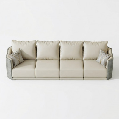Sofa 4-Sëtzer Grouss XXL Couch Sofas Couchen Wunnzëmmer Design Grouss Couchen