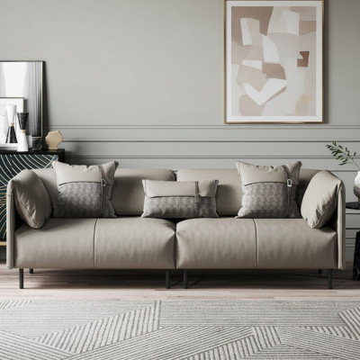 Italienesch Design Miwwelen Grouss xxl 3-Sëtzer Couch Lieder Canapé Luxus