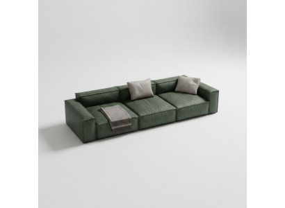 Sofa 4-Sëtzer Grouss XXL Couch Sofas Couchen Wunnzëmmer Design Véiersëtzer