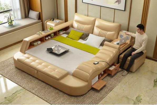 Bett Multifunktioun - Tresor - Wärm Léng USB Sound Hotel Better Lieder