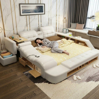 Doppel Design Liederbett Polster Better Modern Hotel Multifunktionell