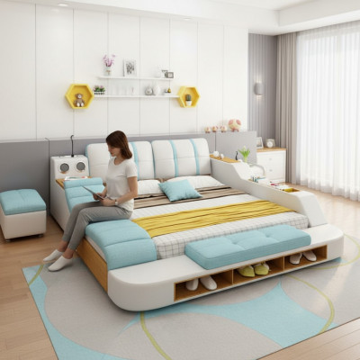 Duebel Design Liederbett Gepolstert Better Modern 180x200 cm