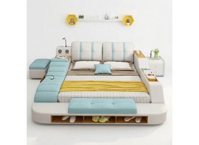 Duebel Design Liederbett Gepolstert Better Modern 180x200 cm