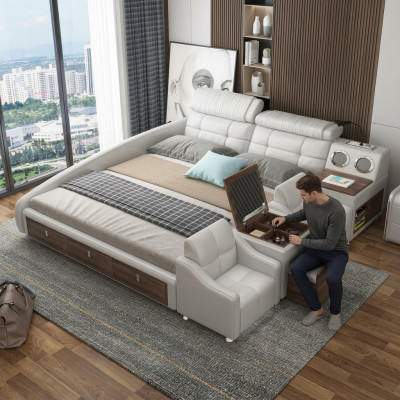 Multifunktionell Bett Luxus Design Lieder Better Hotel Duebel Späicher Regal