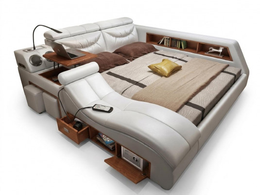 Design Bett XXL Grouss Lieder Polster Better Hotel 180x200cm Multifunktionell