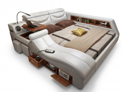 Design Bett XXL Grouss Lieder Polster Better Hotel 180x200cm Multifunktionell