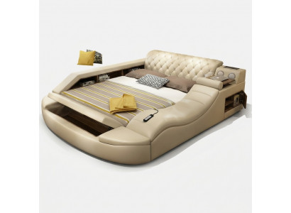 Multifunktiouns-Bett Luxus Design Liederbetter Hotel Duebel Ablag