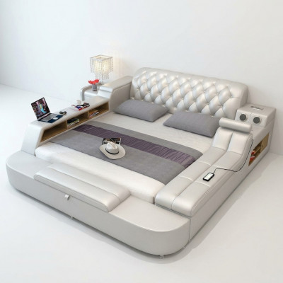 Design-Bett Grouss Better Lieder Hotel Polster 180x200 Multifunktion Regal