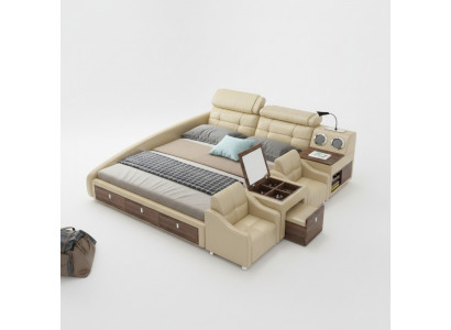 Liederbett Better Këssen Duebel Multifunktioun 180x200 Lieder Bettgestell Design