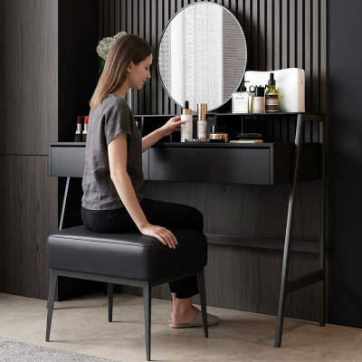 Designer Konsol Schminktisch Kosmetik Dësch Spigel Kommod.