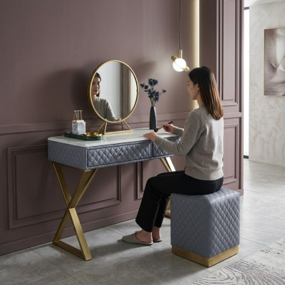 Schminkdësch Moderne Kommode Dëscher Friséier Kosmetik Sideboard