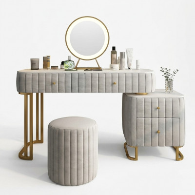 Schminktisch Spigel Hocker Komplett Kommode Schlofkummer Luxusmiwwelen