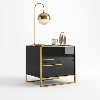 Nuecht Dësch Konsole Säitentisch Schlof Holz Design Zëmmer Dëscher Konsolen