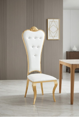 Stull Lehnstull Polster Holz Klassesch Still Luxus Edelstahl Fauteuil