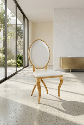 Luxus Textil Edelstol Still Iesszëmmer Design Stull Lehnstull Polster