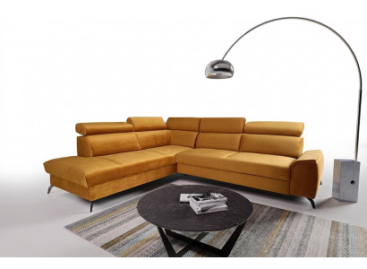 Eckcouch L-Form Couch Nei Modern Modern Schlofcouch Coupe Gepolsstert Miwwelen