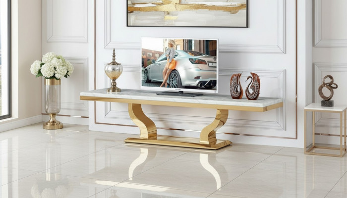 Modern TV-Sideboard Regal Edelstol Kommode Board Nei Konsolen