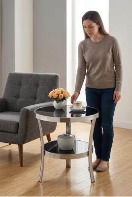 Couchtisch Dëscher Designer Beistelltisch Edelstahl modern Dësch Couchtischen Nei