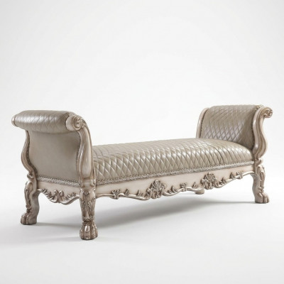 Hocker Canapé Pouf Këssen Bäistellhocker Fousshocker Ottoman Sëtzbank Barock Nei
