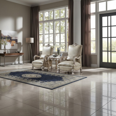 Set 2x Fauteuil Niewentëscht Wunnzëmmer Dësch Canapé Dësch Niewendësch 3tlg
