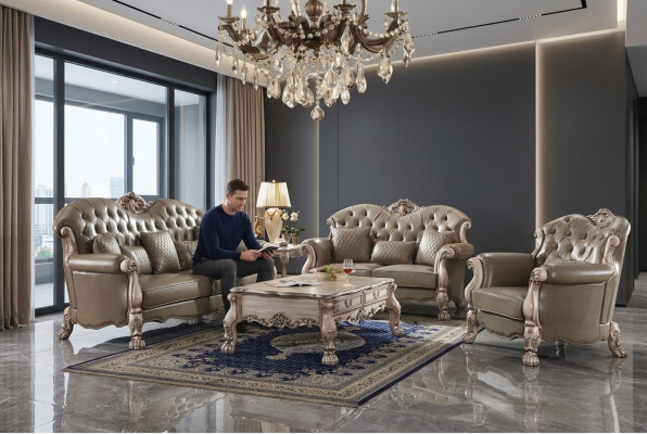 Sofa Këssen 3 2 1 Sëtz Couchtisch Holz 4tlg. Luxus Miwwelen Sofagarnitur Couch