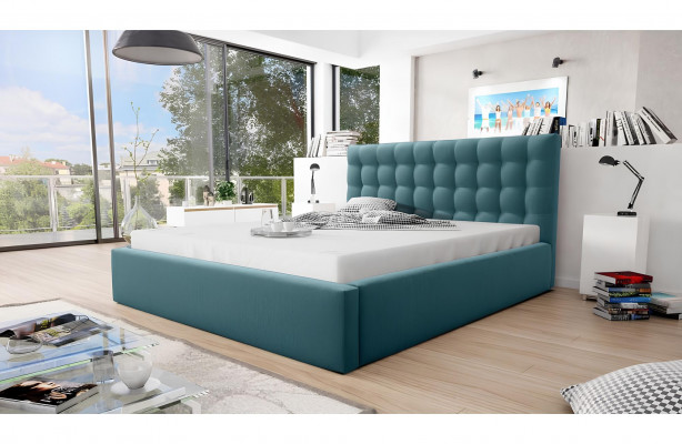 Moderne King-Size-Bett Chesterfield Better modern Hotelbett Duebelbett