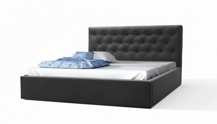 Luxus Bett Eebett Stil Miwwelen Schlofzëmmer Hotel Better 180x200 Chesterfield