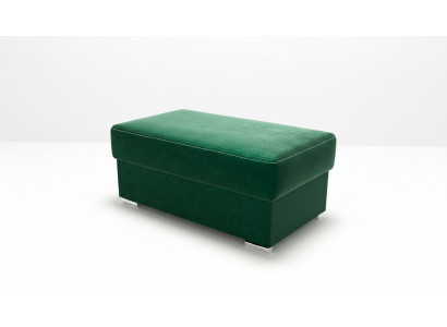 Miwwelen Wunnen Sëtzbanken Sëtz Textil Gréng Design Ottoman Hocker Polsterhocker Fouss