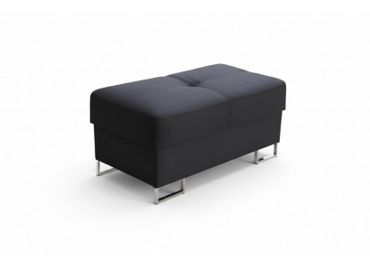 Hocker Foussocker Bäistellhocker Chaise Longue Sëtzbank Samt Stoff
