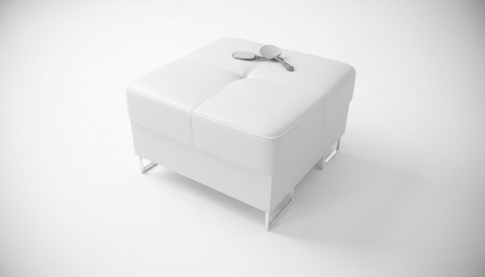 Osmane Pouf Stoff Textil Osmane Design Sëtzbank Fousschnäpp Lounge Schnäpp Club