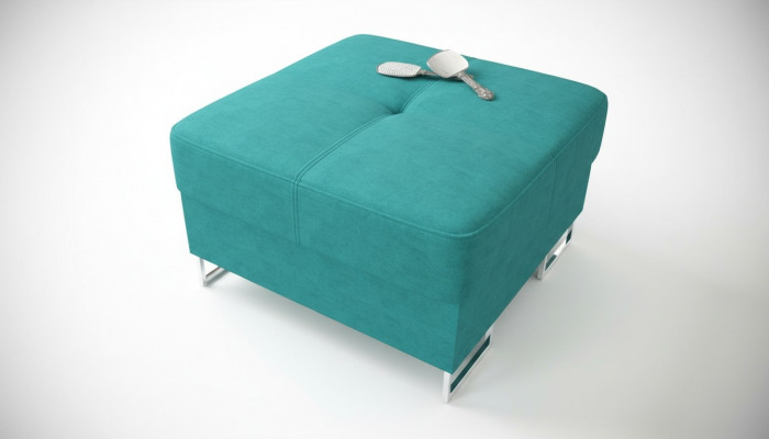 Hocker Bank Textil Stoff Holz Stil Designer Nei Sëtz Polster Bank Polster Sëtz