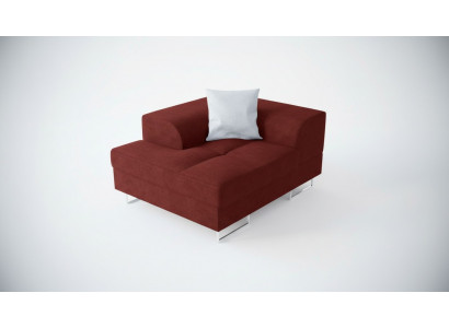 Fotell Design Canapé Sofa Relax Textil Lounge Club Polster Sëtzer Luxus Fernseher