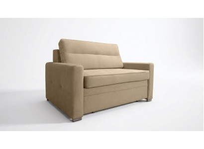 Design Couch Stoff Chesterfield Fauteuil 1.5 Sëtzer Polstersofa Lounge Club