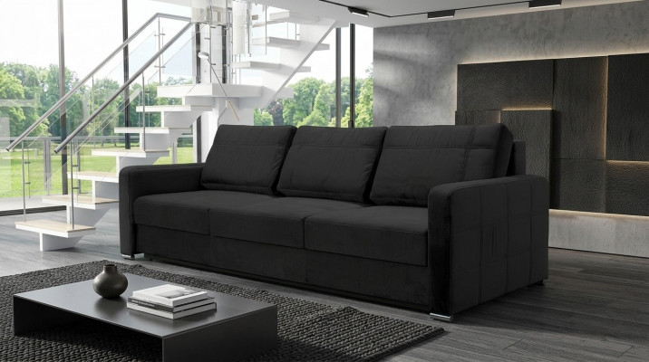 Schlofsofa Sofaen Kapp Textil Canapé Bett Sofa Schaf Couch Polster Miwwelen Stoff