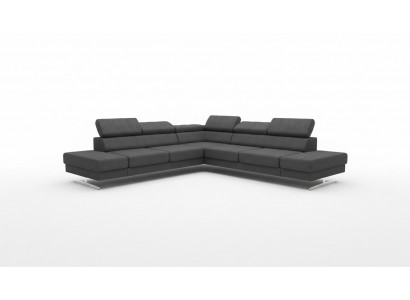 Design Canapé Couch Polsterung Wunnzëmmer L-Form Modern Elegant Wunnlandschaft Neit