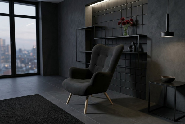 Fauteuil Luxus Stull Polster Cocktail Relax Bar Lounge Club Still Miwwelen Design