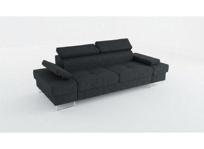 Design Sofa 3 Sëtz Multifunktioun Couche Polsterschlofsofa Sofa Couchen Nei