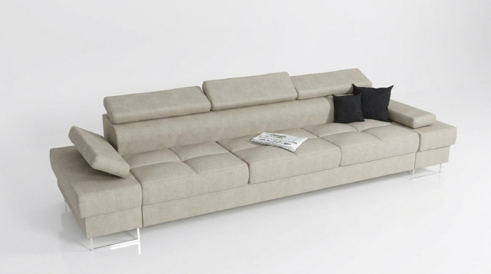 Sofa 4 Sëtzer Couch Polstersdesign Sofa 4er Sitz Sofas Textildesign Sofa Miwwelen