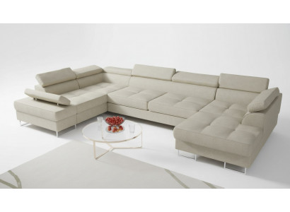 Textilsofak Eckecksofa Sofa Couch Polster Wunnlandschaft Ledersofa Couchen U-Form