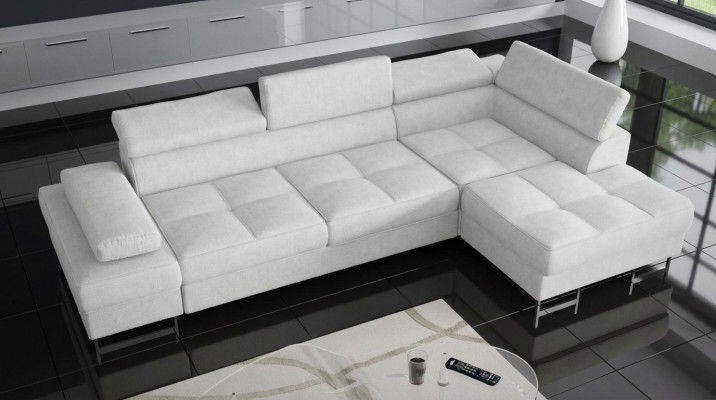 Sofaen L Form Sofa Couch Polster Wunnlandschaft Design Eckcouch Textil Lieder Nei